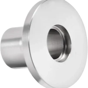 kf16 stainless steel weldable flange 20mm long | ss304 high vacuum fitting | iso kf/nw16 weld flange for laboratory & industrial applications | set of 5
